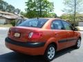 Sunset Orange - Rio LX Sedan Photo No. 5