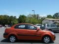 Sunset Orange - Rio LX Sedan Photo No. 6
