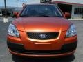 Sunset Orange - Rio LX Sedan Photo No. 8