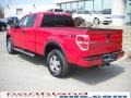 2010 Vermillion Red Ford F150 FX4 SuperCab 4x4  photo #8