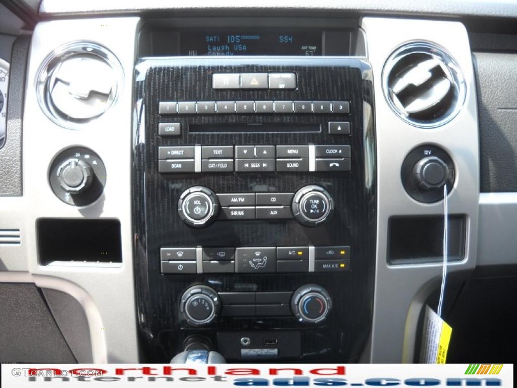 2010 F150 FX4 SuperCab 4x4 - Vermillion Red / Black photo #17