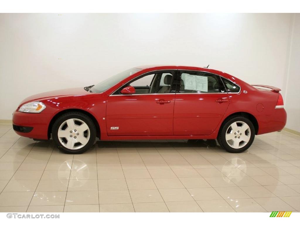 2008 Impala SS - Precision Red / Neutral Beige photo #4