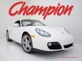 2010 Carrara White Porsche Cayman   photo #1