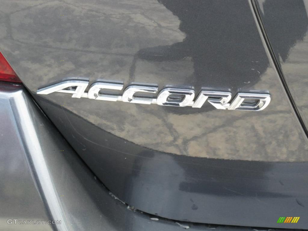 2007 Accord LX Sedan - Graphite Pearl / Black photo #10