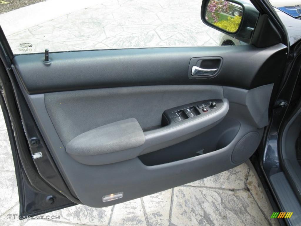 2007 Accord LX Sedan - Graphite Pearl / Black photo #12