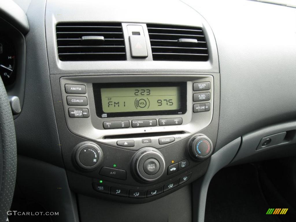 2007 Accord LX Sedan - Graphite Pearl / Black photo #17