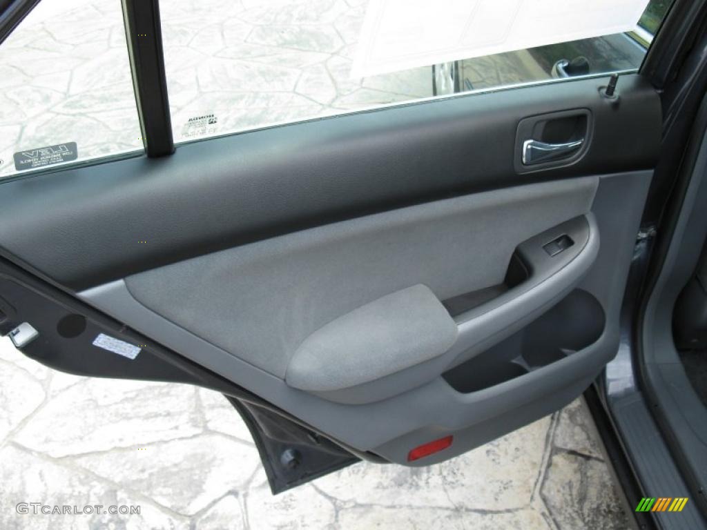2007 Accord LX Sedan - Graphite Pearl / Black photo #20