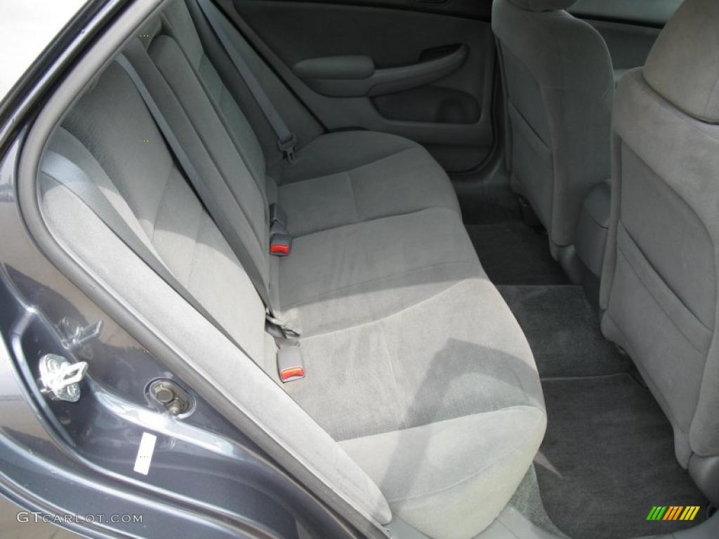 2007 Accord LX Sedan - Graphite Pearl / Black photo #22