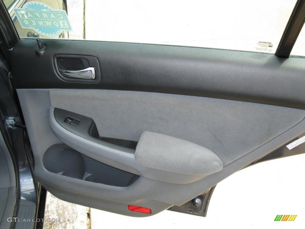 2007 Accord LX Sedan - Graphite Pearl / Black photo #23