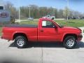 1999 Flame Red Dodge Dakota Sport Regular Cab 4x4  photo #2