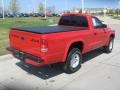 1999 Flame Red Dodge Dakota Sport Regular Cab 4x4  photo #3