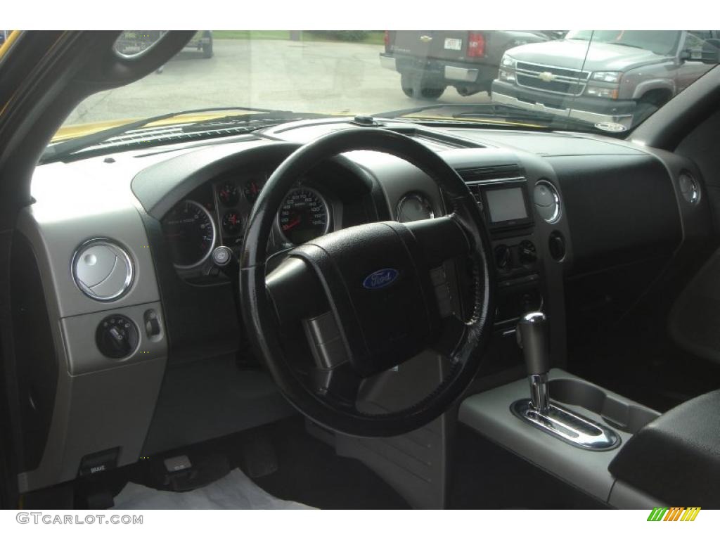 2004 F150 FX4 SuperCab 4x4 - Blazing Yellow / Black photo #26