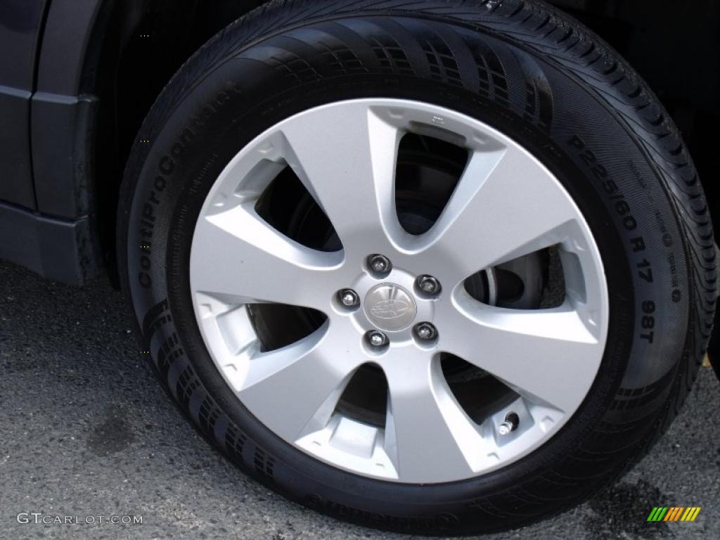 2010 Outback 2.5i Premium Wagon - Graphite Gray Metallic / Off Black photo #19