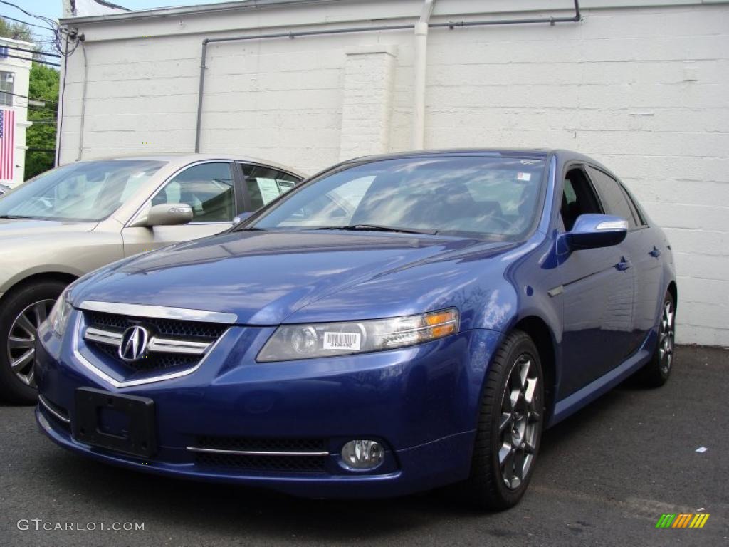 2007 TL 3.5 Type-S - Kinetic Blue Pearl / Ebony/Silver photo #1