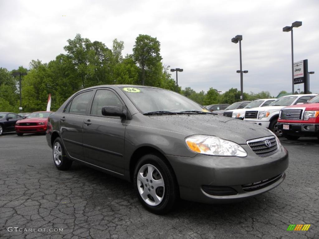 2006 Corolla LE - Phantom Gray Pearl / Stone photo #1