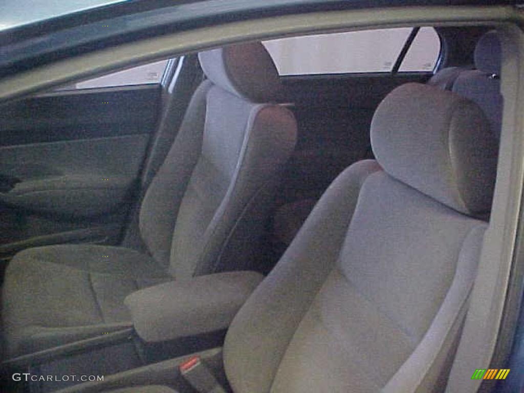 2007 Civic LX Sedan - Atomic Blue Metallic / Gray photo #10