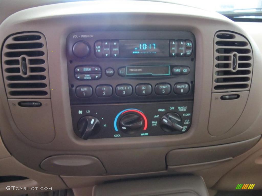 1998 Expedition Eddie Bauer - Dark Toreador Red Metallic / Medium Prairie Tan photo #16