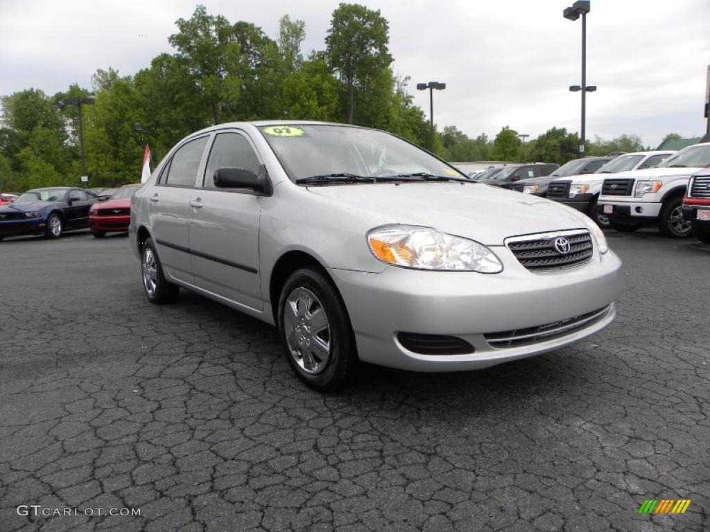 Silver Streak Mica Toyota Corolla