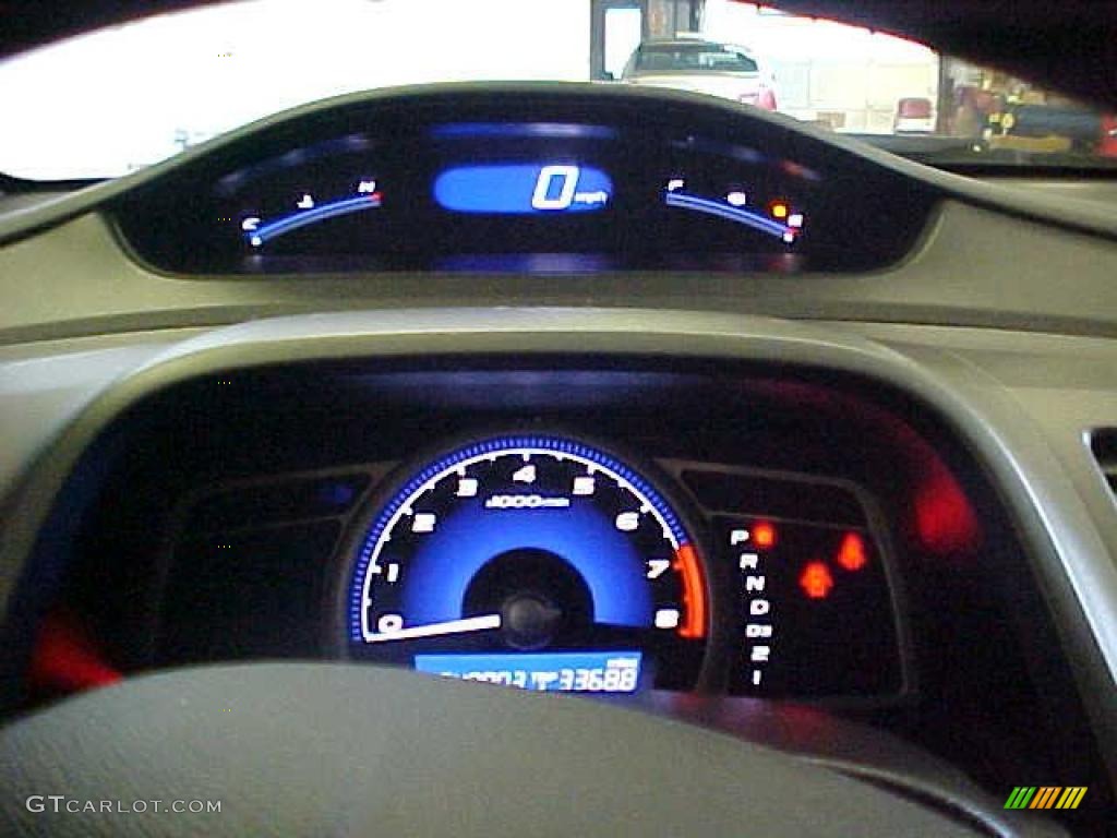 2007 Civic LX Sedan - Atomic Blue Metallic / Gray photo #19