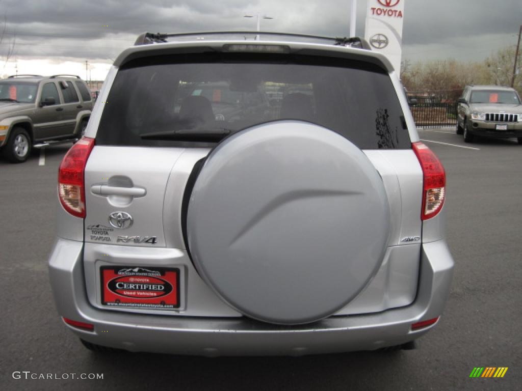 2007 RAV4 Sport 4WD - Classic Silver Metallic / Dark Charcoal photo #3
