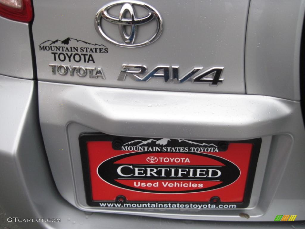 2007 RAV4 Sport 4WD - Classic Silver Metallic / Dark Charcoal photo #24