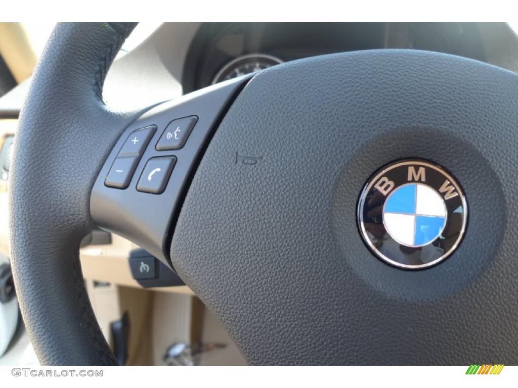 2008 3 Series 335xi Sedan - Alpine White / Beige photo #39