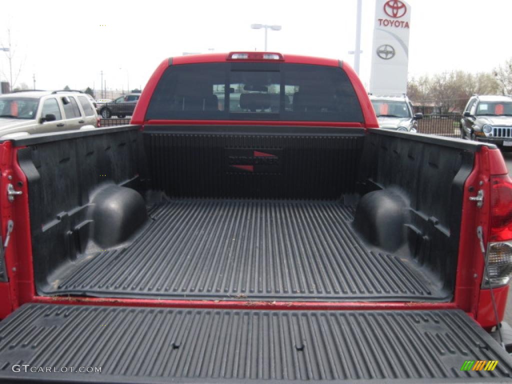 2007 Tundra SR5 Double Cab 4x4 - Radiant Red / Beige photo #26