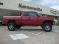 1998 Radiant Fire Red Metallic Dodge Ram 2500 ST Extended Cab 4x4  photo #2