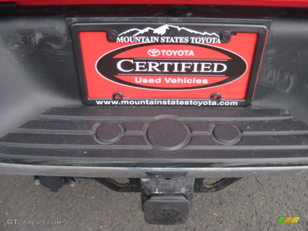 2007 Tundra SR5 TRD Double Cab 4x4 - Radiant Red / Graphite Gray photo #26