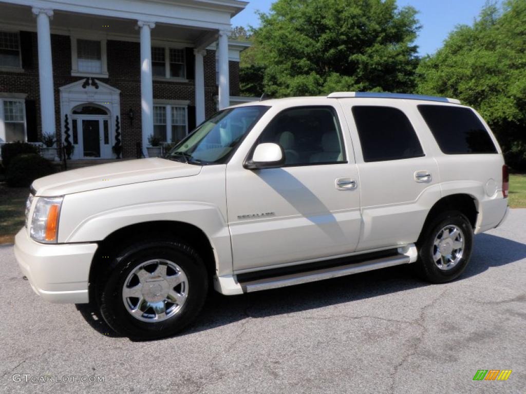 2006 Escalade AWD - White Diamond / Shale photo #3