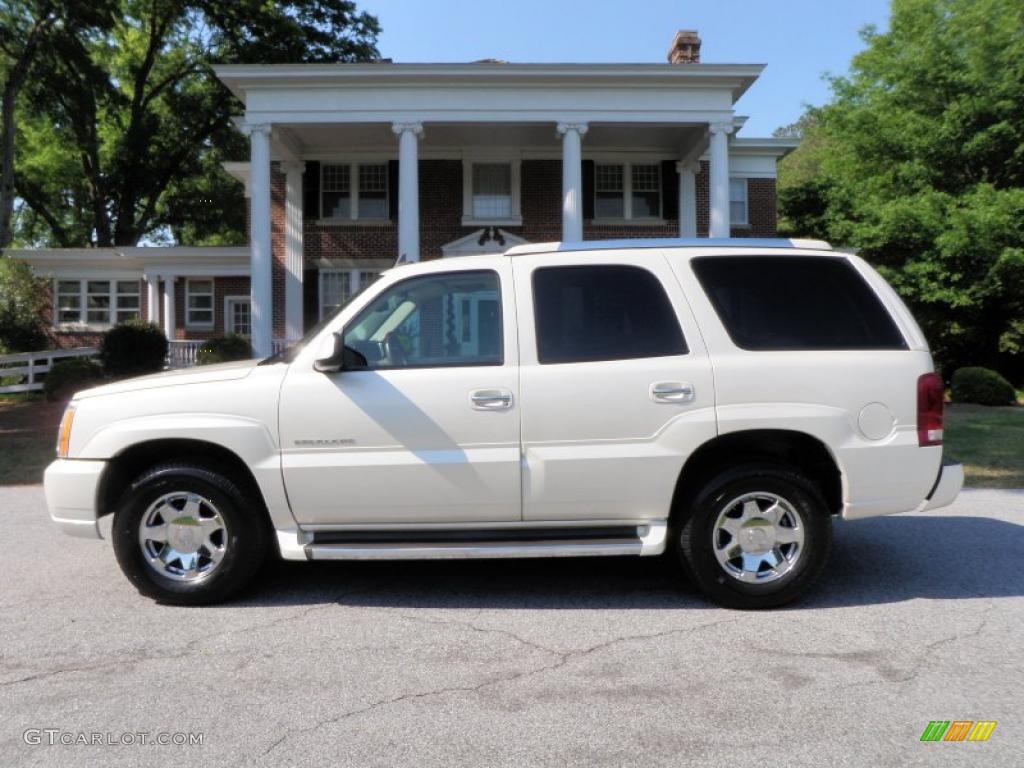 2006 Escalade AWD - White Diamond / Shale photo #4