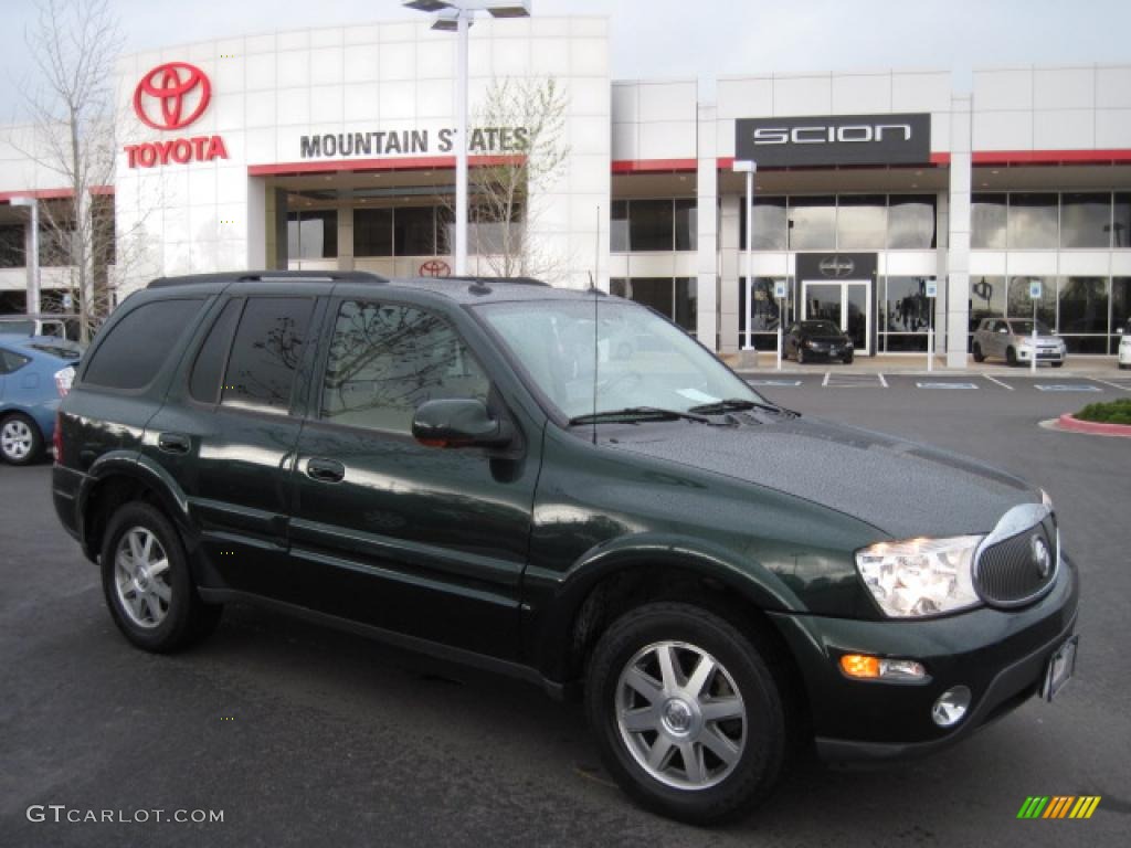 2004 Rainier CXL AWD - Augusta Green Metallic / Light Cashmere photo #1