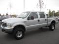 2004 Silver Metallic Ford F350 Super Duty Lariat Crew Cab 4x4  photo #5