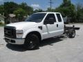 Oxford White - F250 Super Duty XL SuperCab Chassis Photo No. 6