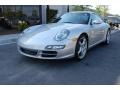 2007 Arctic Silver Metallic Porsche 911 Carrera Coupe  photo #13