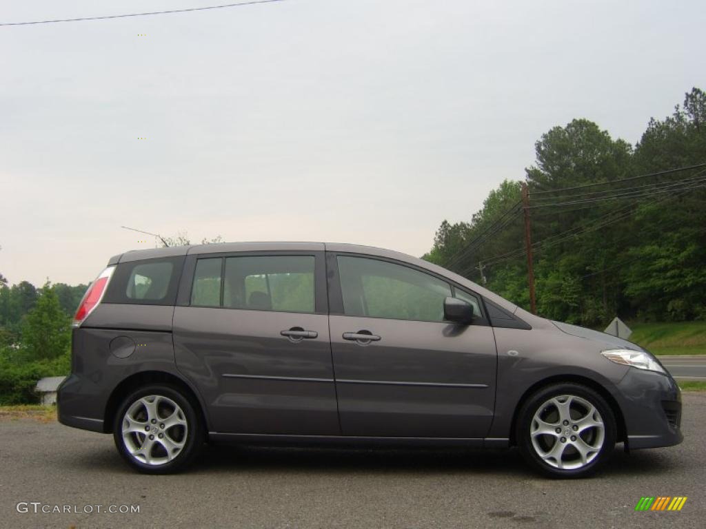 2008 MAZDA5 Sport - Galaxy Gray / Black photo #1
