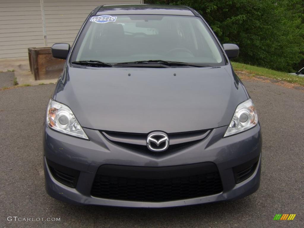 2008 MAZDA5 Sport - Galaxy Gray / Black photo #2