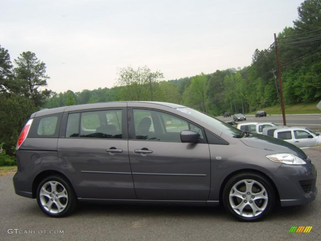 2008 MAZDA5 Sport - Galaxy Gray / Black photo #3