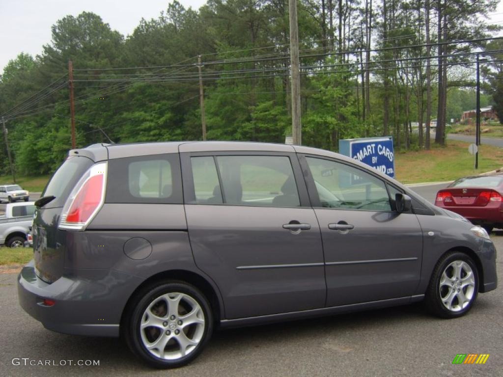 2008 MAZDA5 Sport - Galaxy Gray / Black photo #4