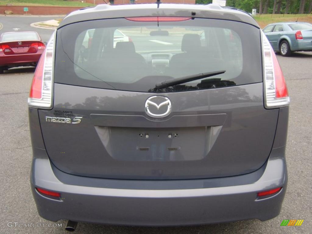 2008 MAZDA5 Sport - Galaxy Gray / Black photo #6