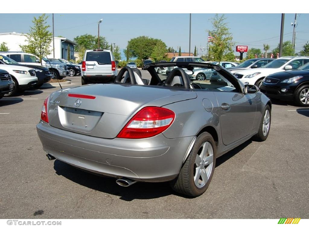 2006 SLK 280 Roadster - Pewter Metallic / Black photo #14