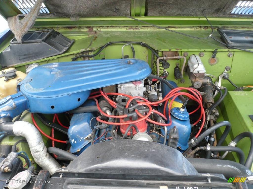 1973 Bronco 4x4 - Medium Blue / Blue photo #12