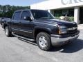 2005 Black Chevrolet Silverado 1500 Z71 Crew Cab 4x4  photo #2