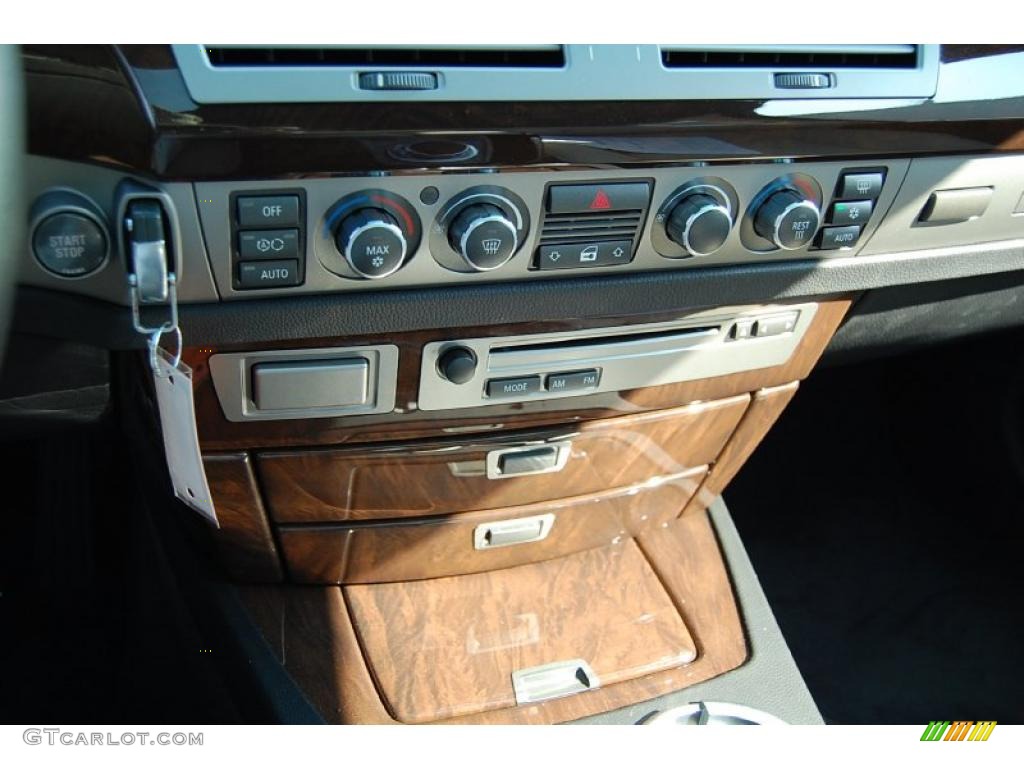 2007 7 Series 750Li Sedan - Sterling Grey Metallic / Cream Beige photo #22
