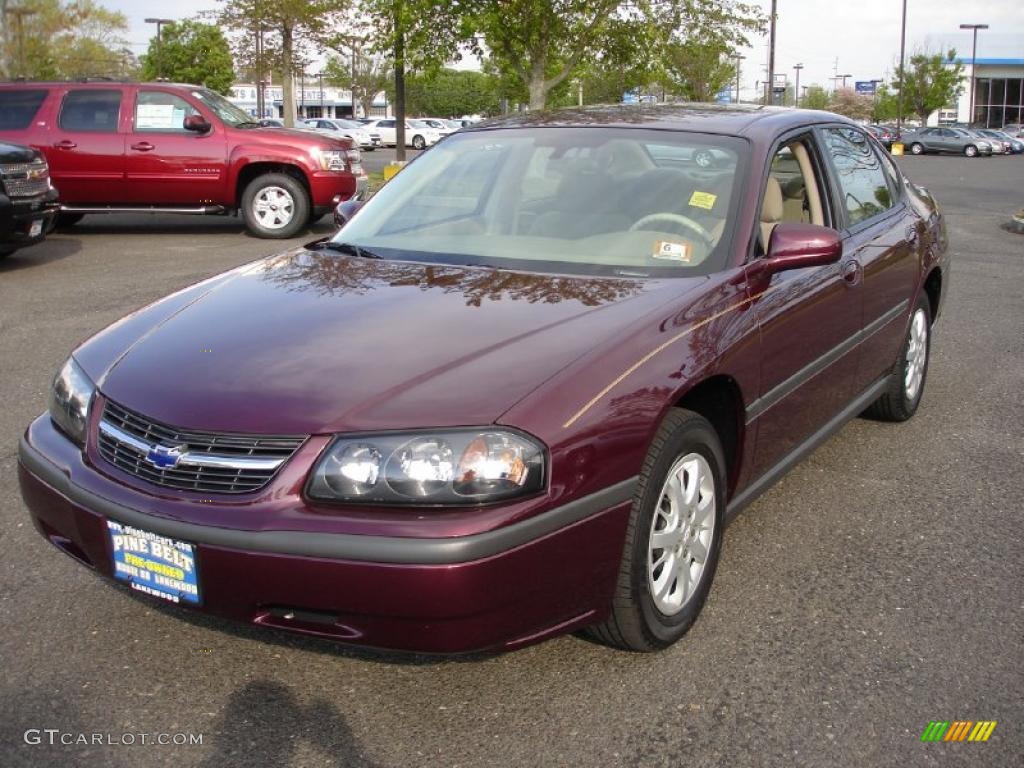 Berry Red Metallic Chevrolet Impala