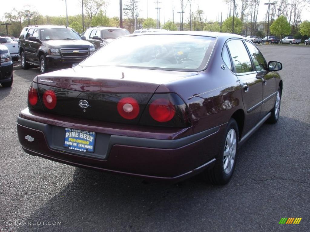 2004 Impala  - Berry Red Metallic / Neutral Beige photo #4