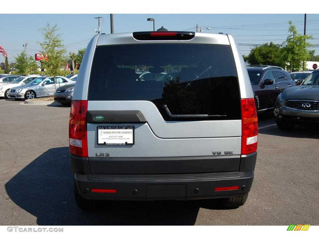2006 LR3 V8 SE - Zambezi Silver Metallic / Black photo #17