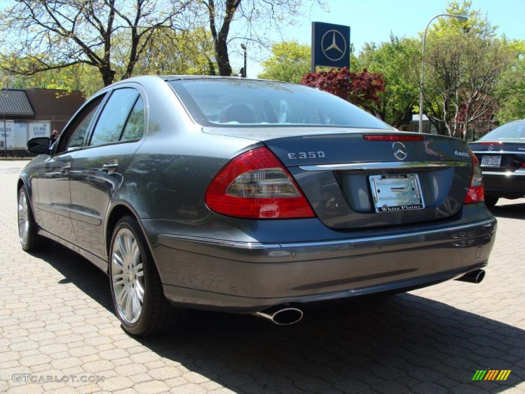 2008 E 350 4Matic Sedan - Flint Grey Metallic / Ash photo #4