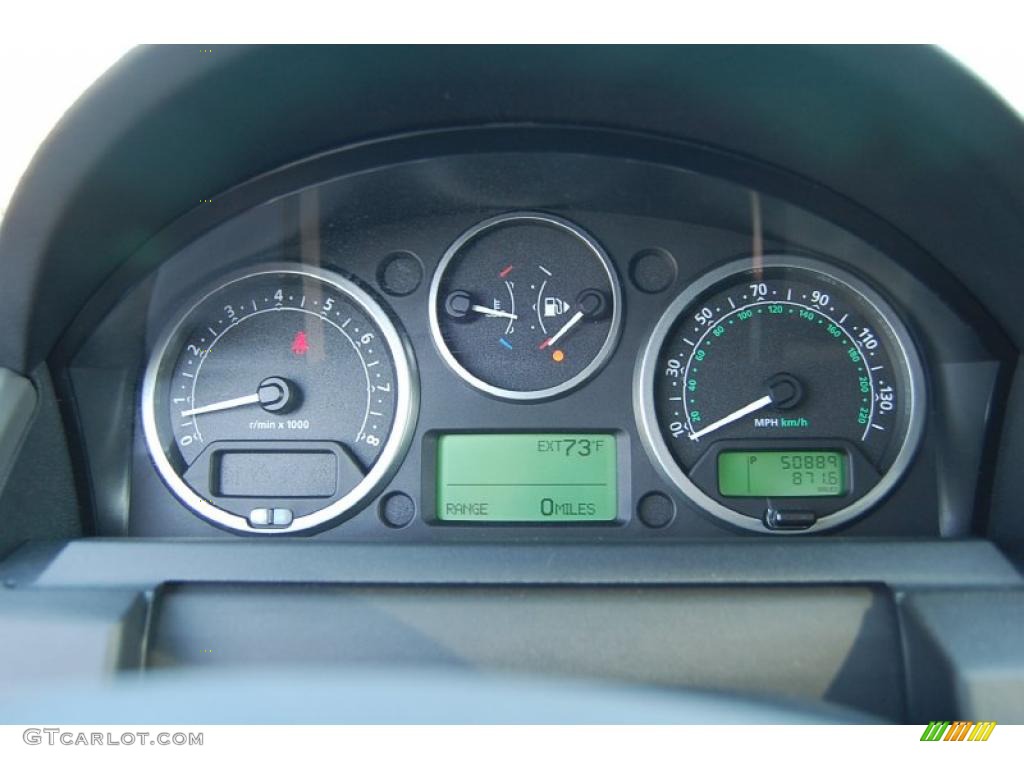 2006 LR3 V8 SE - Zambezi Silver Metallic / Black photo #23