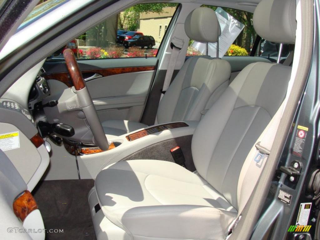 2008 E 350 4Matic Sedan - Flint Grey Metallic / Ash photo #11